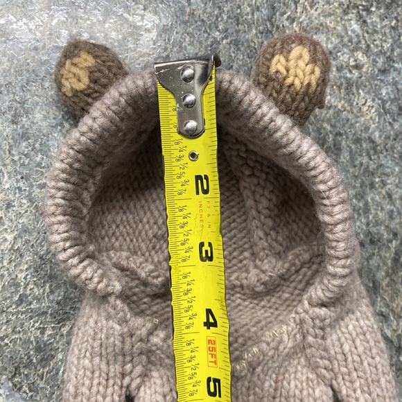 Sock Monkey Knit Dog Coat for Smaller Breed Dogs - Picture 10 of 12